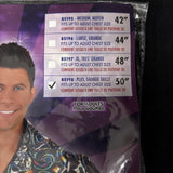 Disco 70s Style Men's Costume Shirt Plus Fits Up To 50” Chest Size3