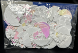 SKD Party By Forum White/Iridescent Umbrella Confetti 0.5oz. Party Supply