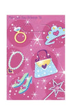 Sparkling Princess Pink Fancy Kids Birthday Party Favor Treat Sacks Loot Bags