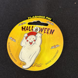 Vintage Light Up Ghost Pin Eyes Should Light Up  Untested  Dead Battery0