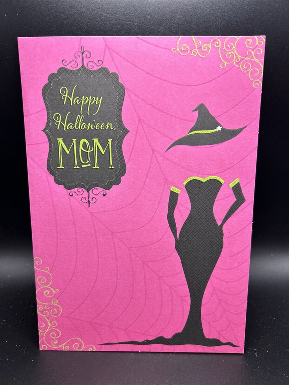 Happy Halloween Mom Greeting Card w/Envelope