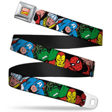 MARVEL COMICS Marvel Comics Logo Full Color Seatbelt Belt - WAV002