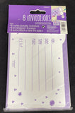 Llama Fun 8 Birthday Party Invitations Cards Notes Stationery Supplies New