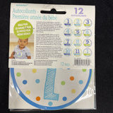 Baby's Boys First Year Stickers - 12pcs Great for Scrapbooking