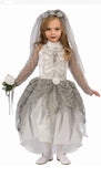 Forum Skeleton Bride Girl Child Costume Size Large 12-140