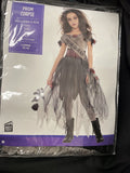 Amscan Prom Corpse Zombie Halloween Costume Girls Large 12-14 Dress