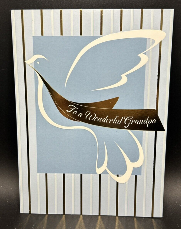 Merry Christmas Grandpa Greeting Card w/Envelope