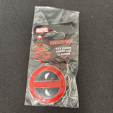 Marvel Comics Deadpool Logo Enamel Keychain Red0