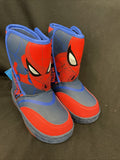 Spiderman Light Up Toddler Boys Snow Boot Size 11