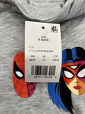 Girls' Marvel Spider-Man Suit up Short Sleeve  T-Shirt Heather Gray S 6-6x