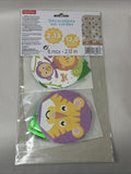 FISHER PRICE Hello Baby STRING DECORATIONS (6)~ Shower Party Supplies Cutouts