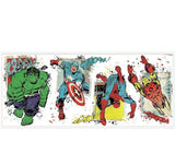 RoomMates Marvel Superhero Burst Peel and Stick Giant Wall Decals brand new0