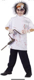 DR. KILLER DRILLER DENTIST ORAL SURGEON DOCTOR CHILD COSTUME LARGE 12-14