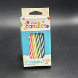 Rainbow Twist American Greetings Birthday Candles Pack of 120