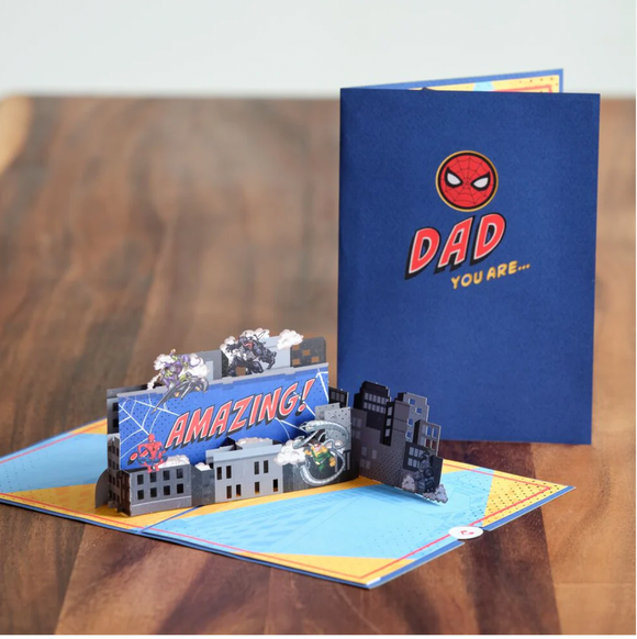 Marvel’s Spider-Man Beyond Amazing Dad Pop-Up Card Lovepop Greeting Card