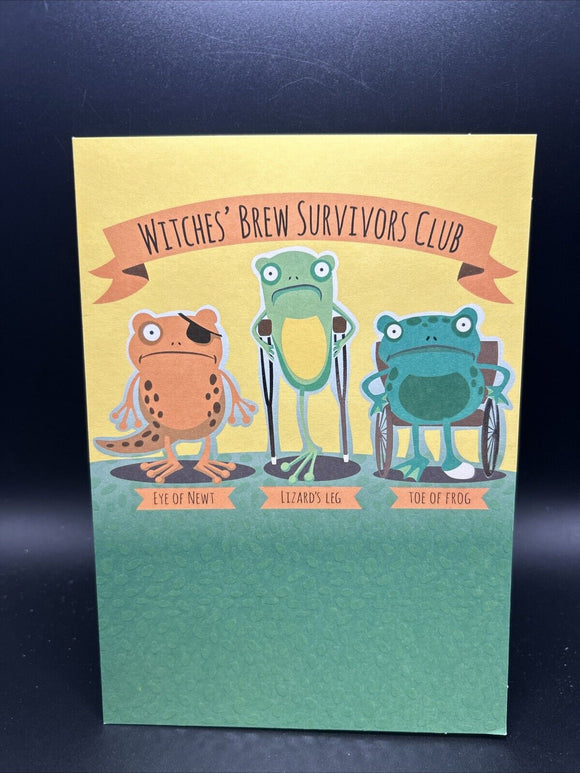 Halloween Greeting Card w/Envelope