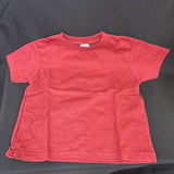 Toddler Size 4 Jersey TShirts Rabbit Skins 3301 Garnet1