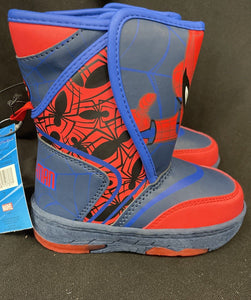 Spiderman Light Up Toddler Boys Snow Boot Size 7