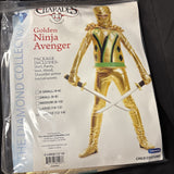 Boys Gold Ninja Avenger Series Size XL 12-141