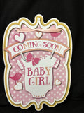 Forum Novelties Baby Girl Coming Soon Sign