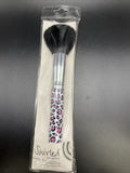 Swirled Cosmetics Powder brush - Pink Cheetah Print