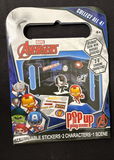 Marvel Avengers Pop Up Play Scene w/12 Stickers New0