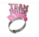 Team Bride Headbands, 6 per Package