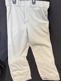 VKM Venus Youth Gray Baseball Pants Belt Hooks Snap close & Pocket  Size Large0