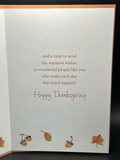 Thanksgiving Greeting Card w/Envelope