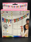 84 Foil Letters, Number, And Spaces Design Your Own Banners For Any Occasion