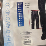 Mens Black Adult Pleather Jeans - Size 34 Costume4