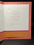 For Godmother Thanksgiving Greeting Card w/Envelope