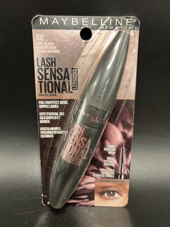 Maybelline Lash Sensational Luscious Mascara 702 VERY BLACK