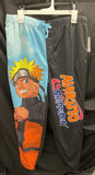 Naruto Shippuden Mens L Anime Graphic Jogger Style Sleep Pants Pajama Bottoms