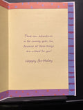 Birthday Greeting Card w/Envelope