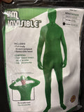 Green Disappearing Man Skin Suit Adult Costume (X-Large)2