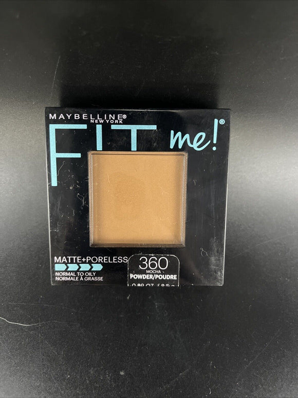 Maybelline New York Fit Me Matte + Poreless Powder Makeup, #360-Mocha