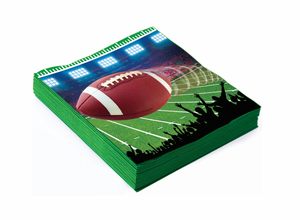 Football Sports Super Bowl Watch College Theme Party Paper Beverage Napkins 16ct