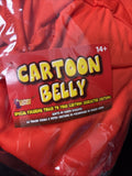 Cartoon Red Belly Fat Stuffed Halloween Costume Accessory One Size2