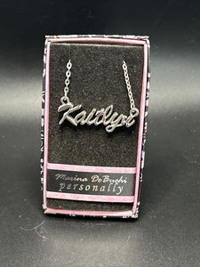 Marina DeBuchi "Kaitlyn" Necklace Silver Plated 15 +3 extender NEW