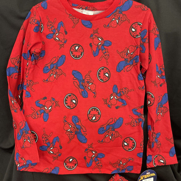 Kids Marvel Spiderman Size 10 Pants Pajama Set