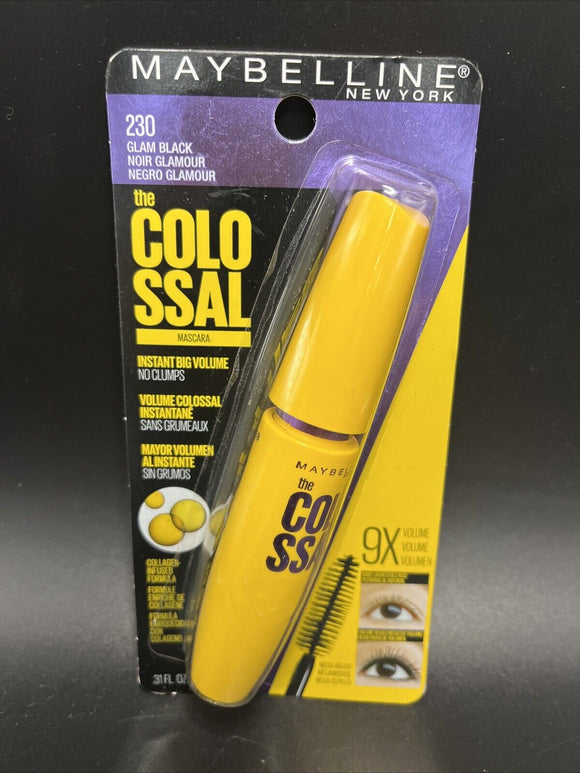 Maybelline The Colossal  Mascara, GLAM BLACK #230