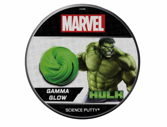 Marvel Heros Hulk Gamma Glow STEAM Science Putty