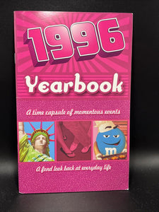 1996 Yearbook, A Time Capsule Of Momentous Events w/Envelope