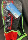 Marvel The Amazing Spiderman & Venom 3D Panel Adjustable Strap Zip Backpack