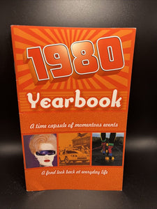 1980 Yearbook, A Time Capsule Of Momentous Events w/Envelope