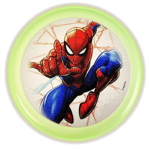 Marvel Avengers Spiderman Flying Glow in The Dark Frisbee 9"