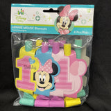 1st Minnie Mouse 8 PCS BLOWOUTS Birthday Party Supplies Noisemakers Horns Favors