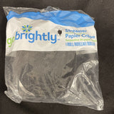 Amscan Paper Crepe Jet Black Streamer - 81 ft - 1 Roll