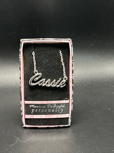 Marina DeBuchi "Cassie" Necklace Silver Plated 15 +3 extender NEW
